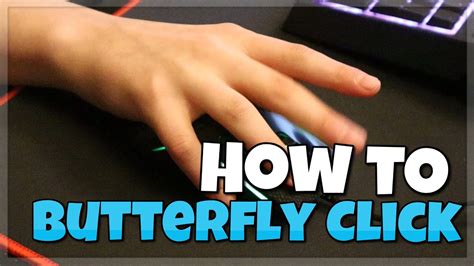 butterfly clicking|how to butterfly click easy.